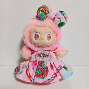 Custom Harry Potter Honeydukes Candy Dress and Bow to fit Labubu